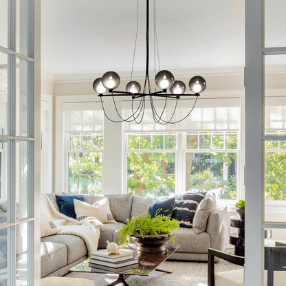 Globe Glass Chandelier