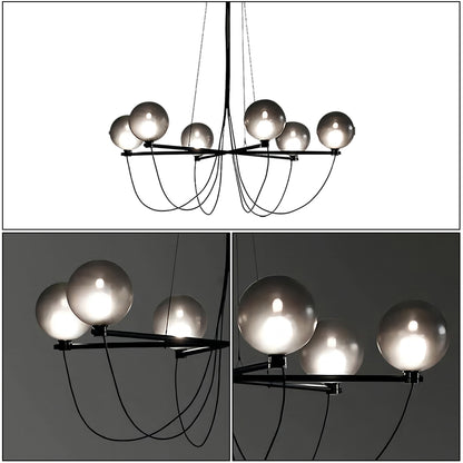 Globe Glass Chandelier