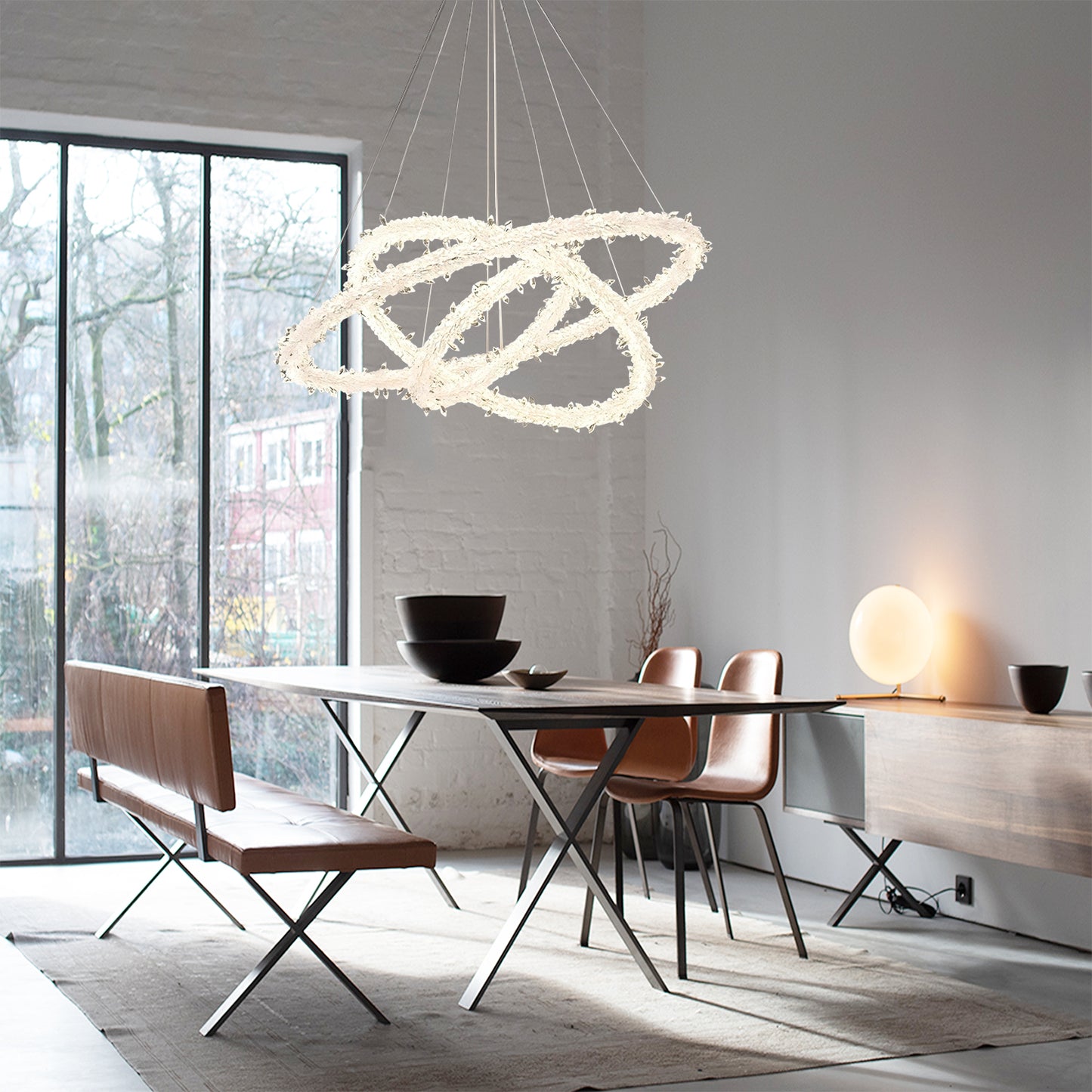 Halo Loop Chandelier