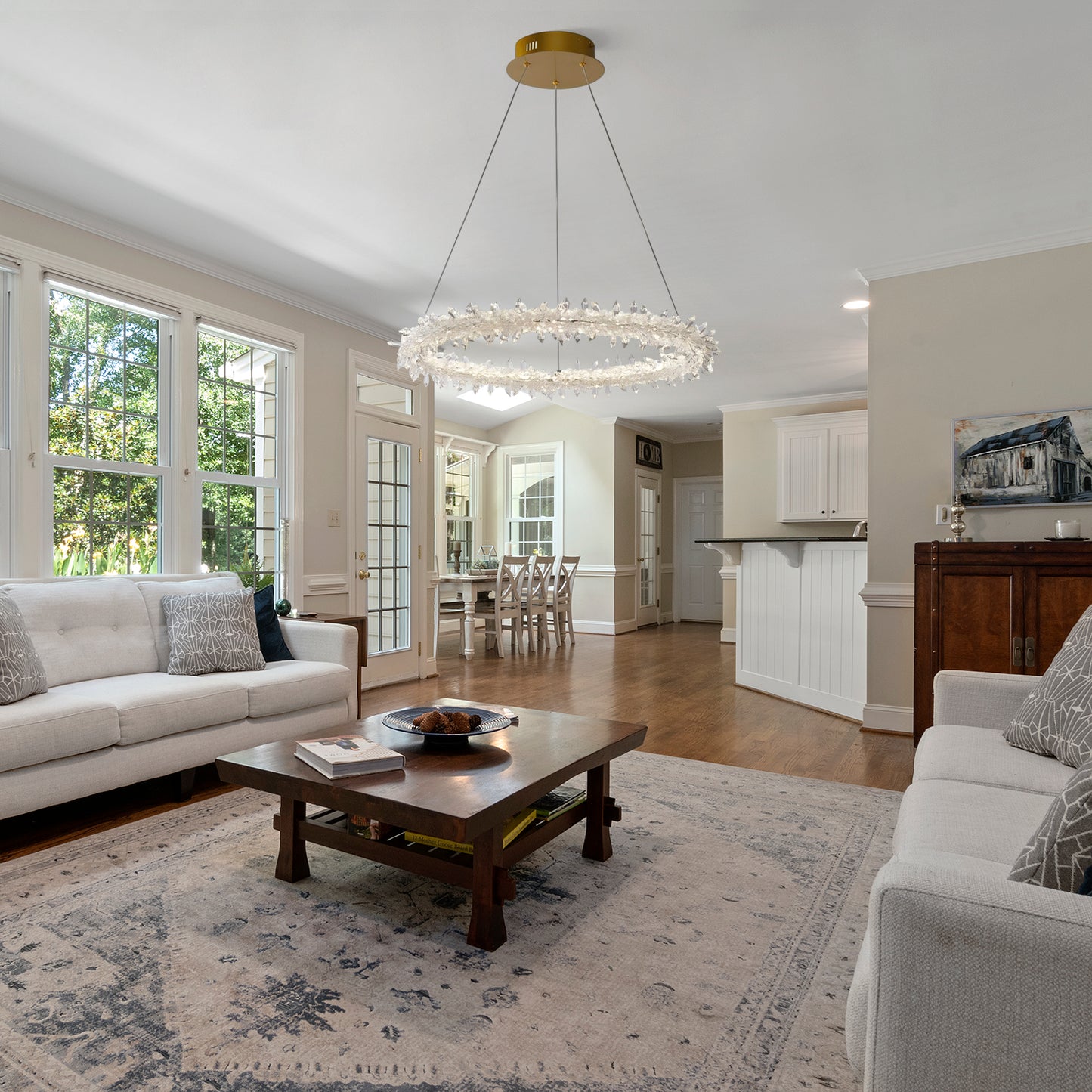 Halo Loop Chandelier