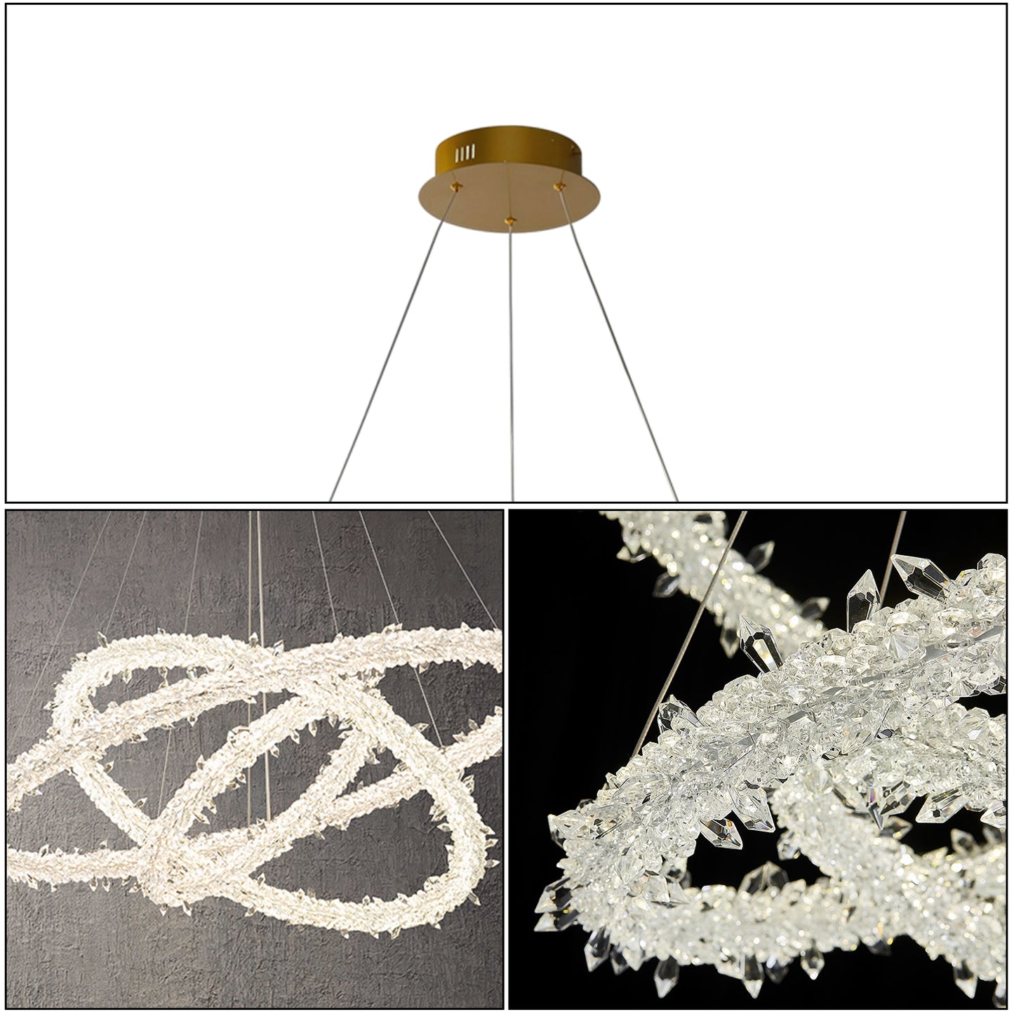 Halo Loop Chandelier