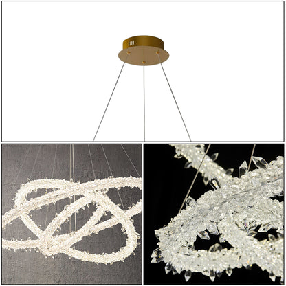 Halo Loop Chandelier