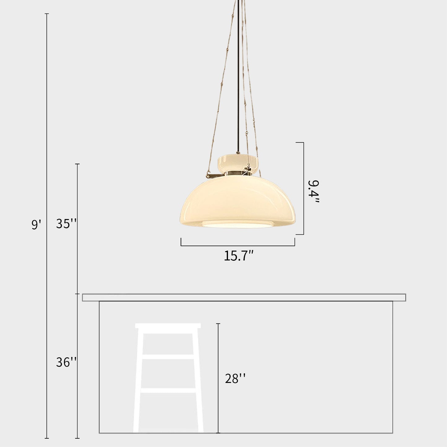 Helio Large Ceiling Pendant