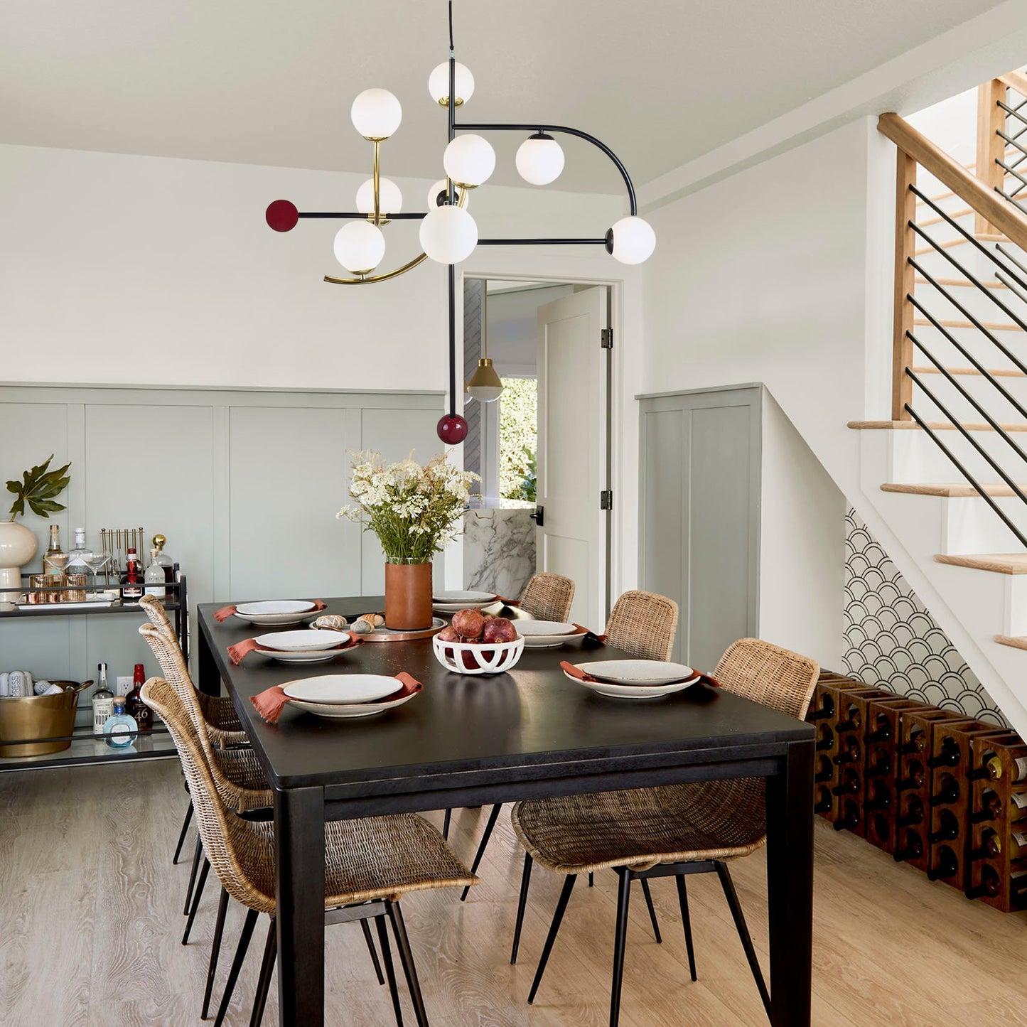 Helio Multi Arm Chandelier