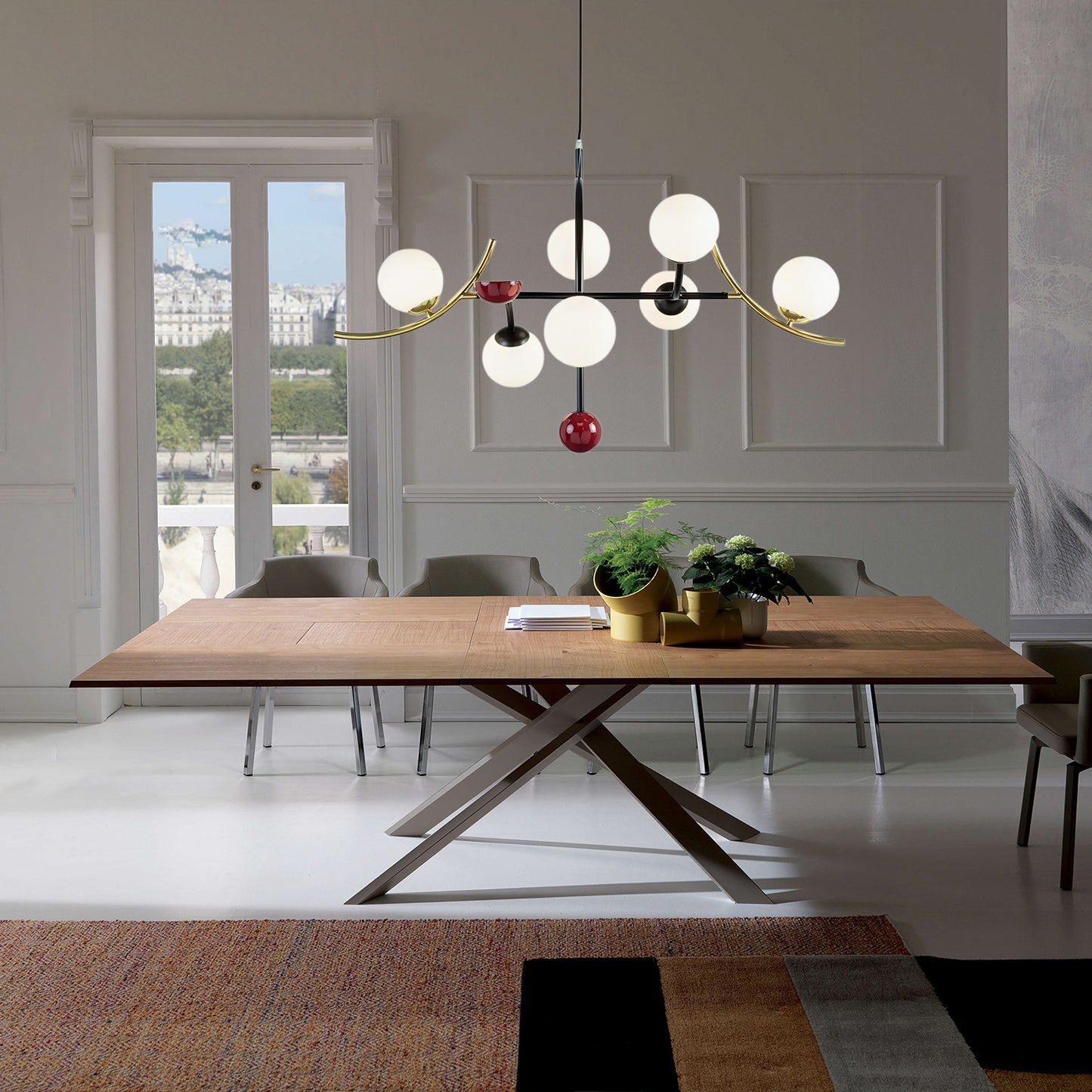 Helio Multi Arm Chandelier