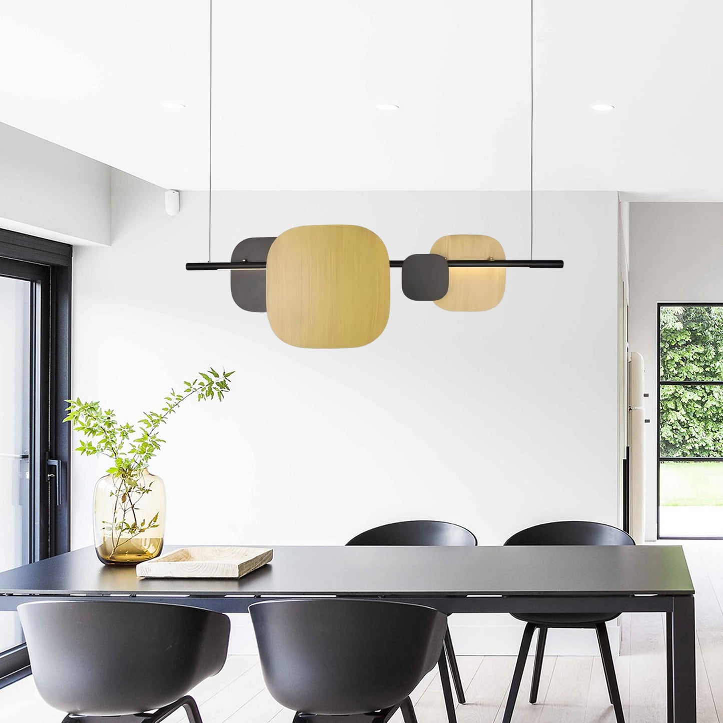 Huilu Panel Pendant Lamp