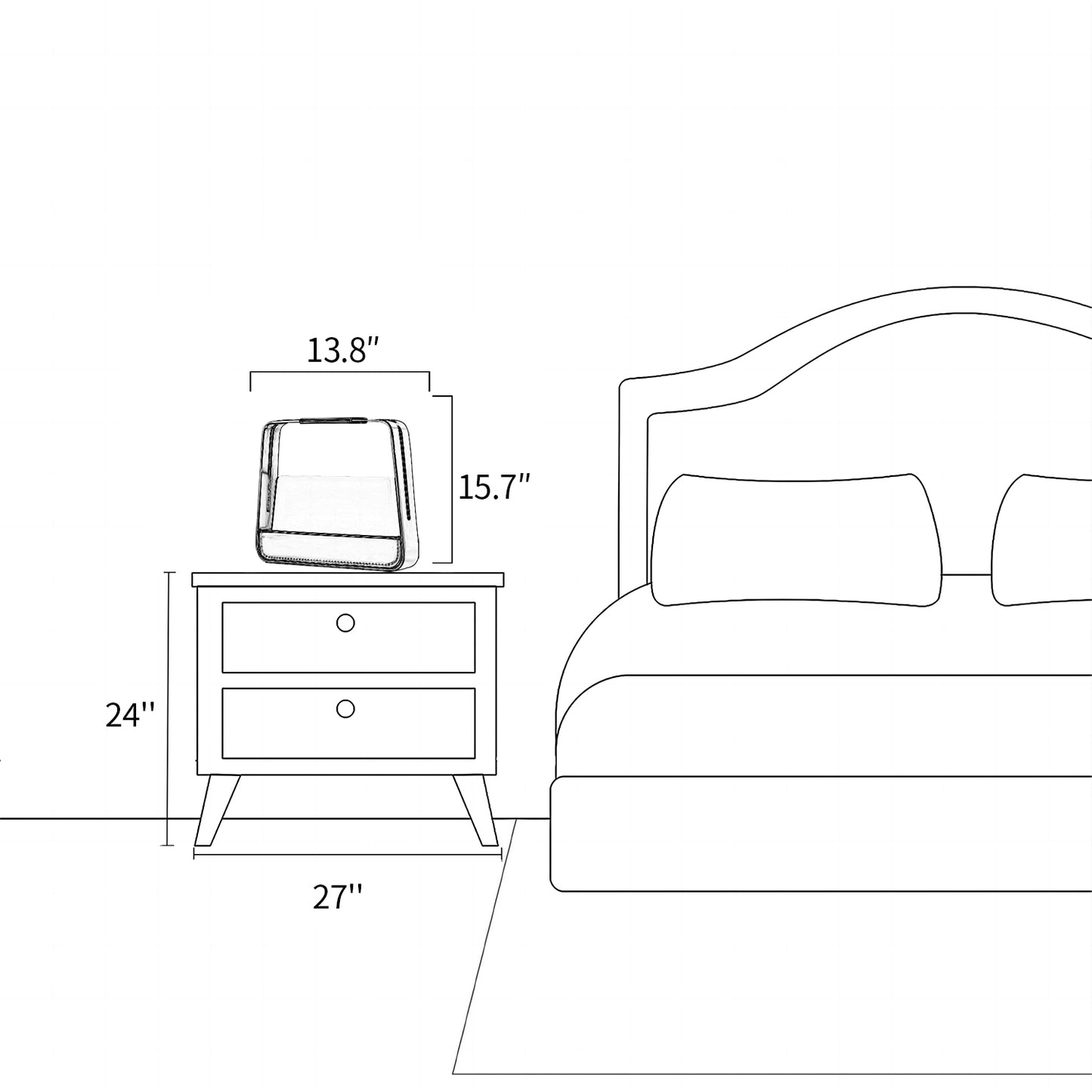 Jacqueline Portable Table