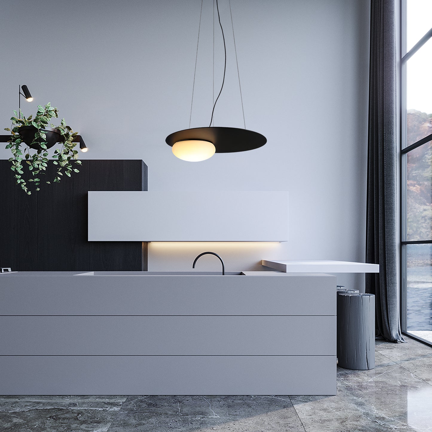 Kwic Glass Pendant Lamp