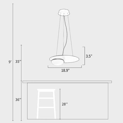 Kwic Glass Pendant Lamp