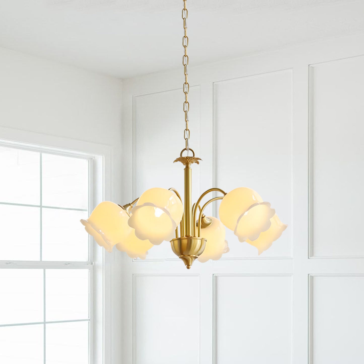 Lily Flower Chandelier