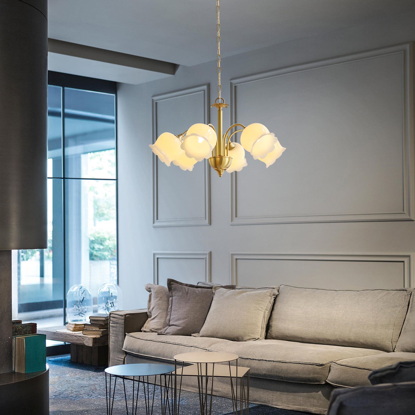 Lily Flower Chandelier