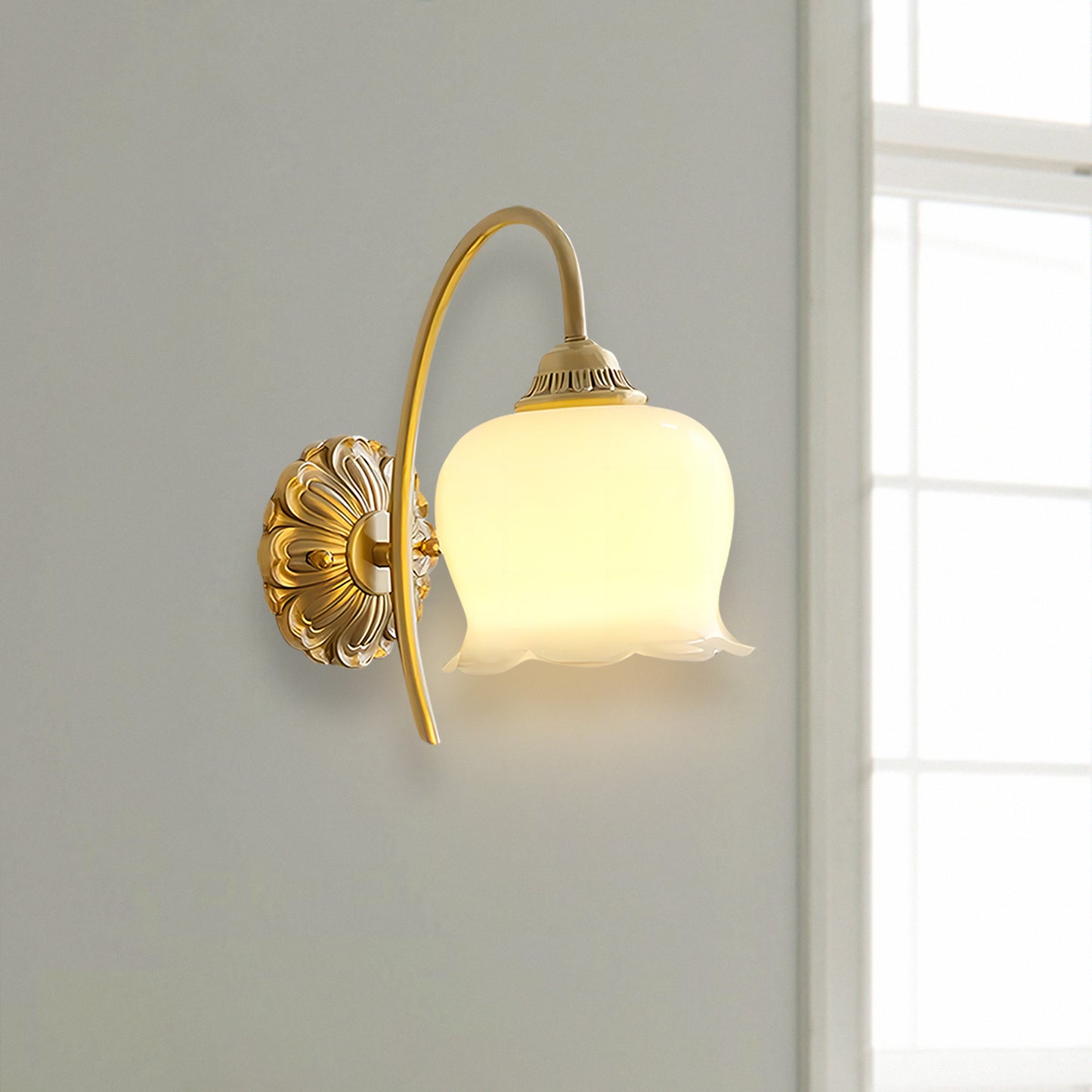 Lily Flower Sconce