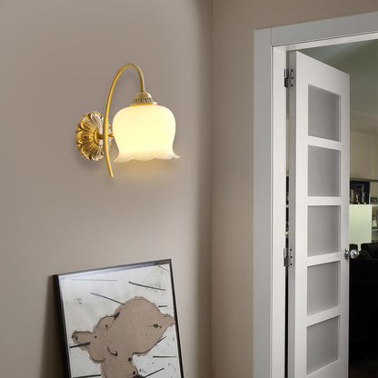 Lily Flower Sconce