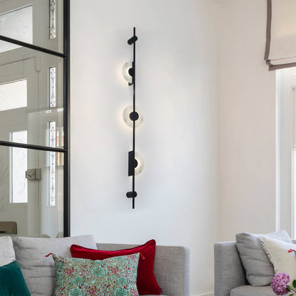Linear Alabaster Wall Light