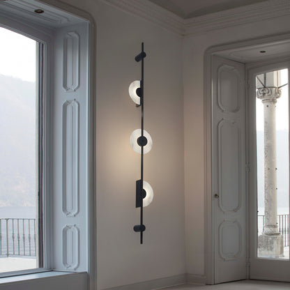 Linear Alabaster Wall Light