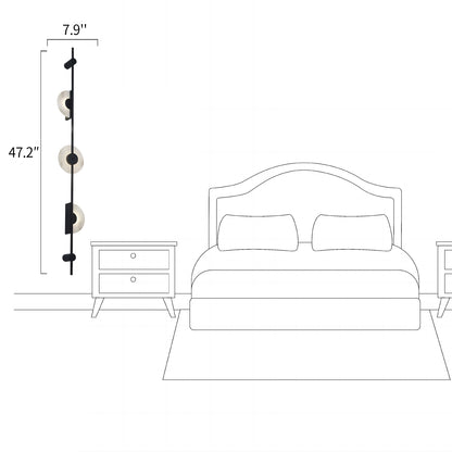 Linear Alabaster Wall Light