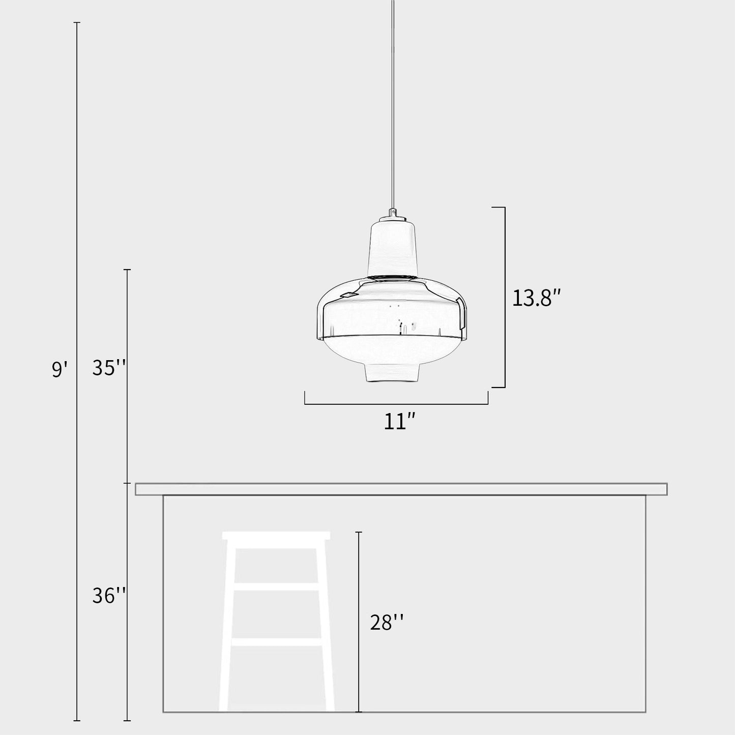 Littala Glass Pendant Light