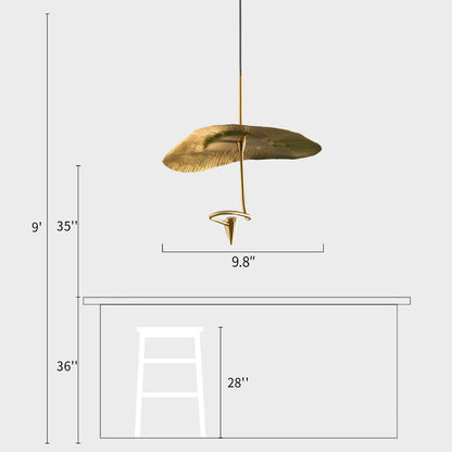 Lotus Leaf Chandelier