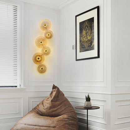 Lotus Leaf Glazed Sconce