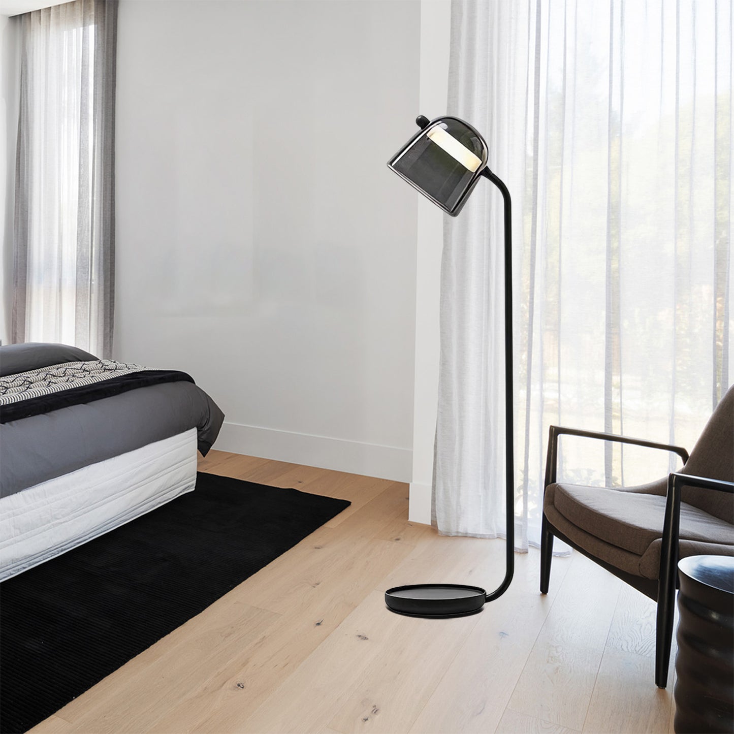 Luma Glass Floor Lamp