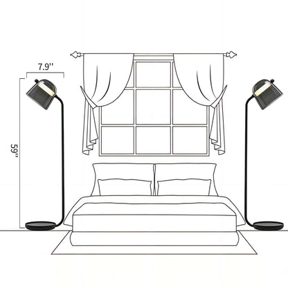 Luma Glass Floor Lamp