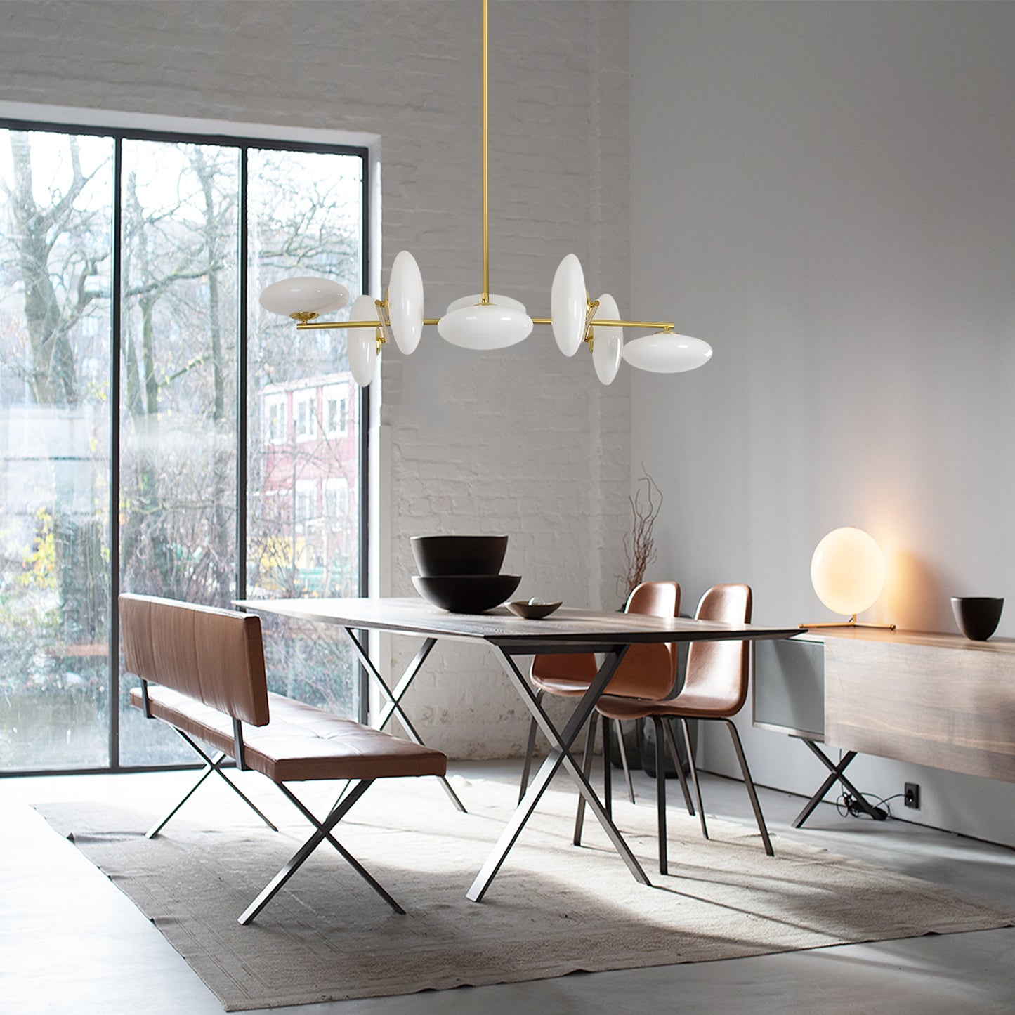 Mami Glass Suspension Light