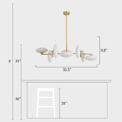 Mami Glass Suspension Light