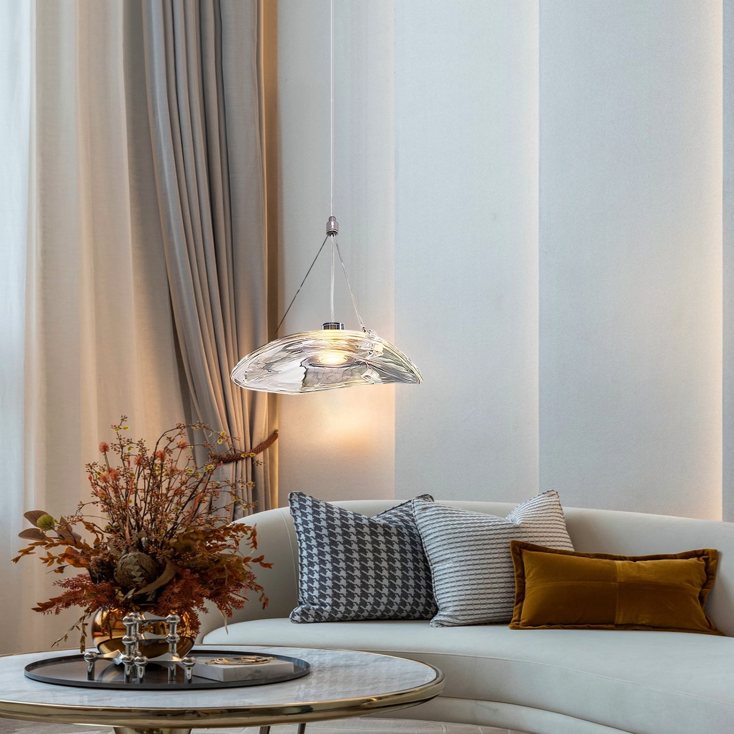 Manta Glass Pendant Lamp