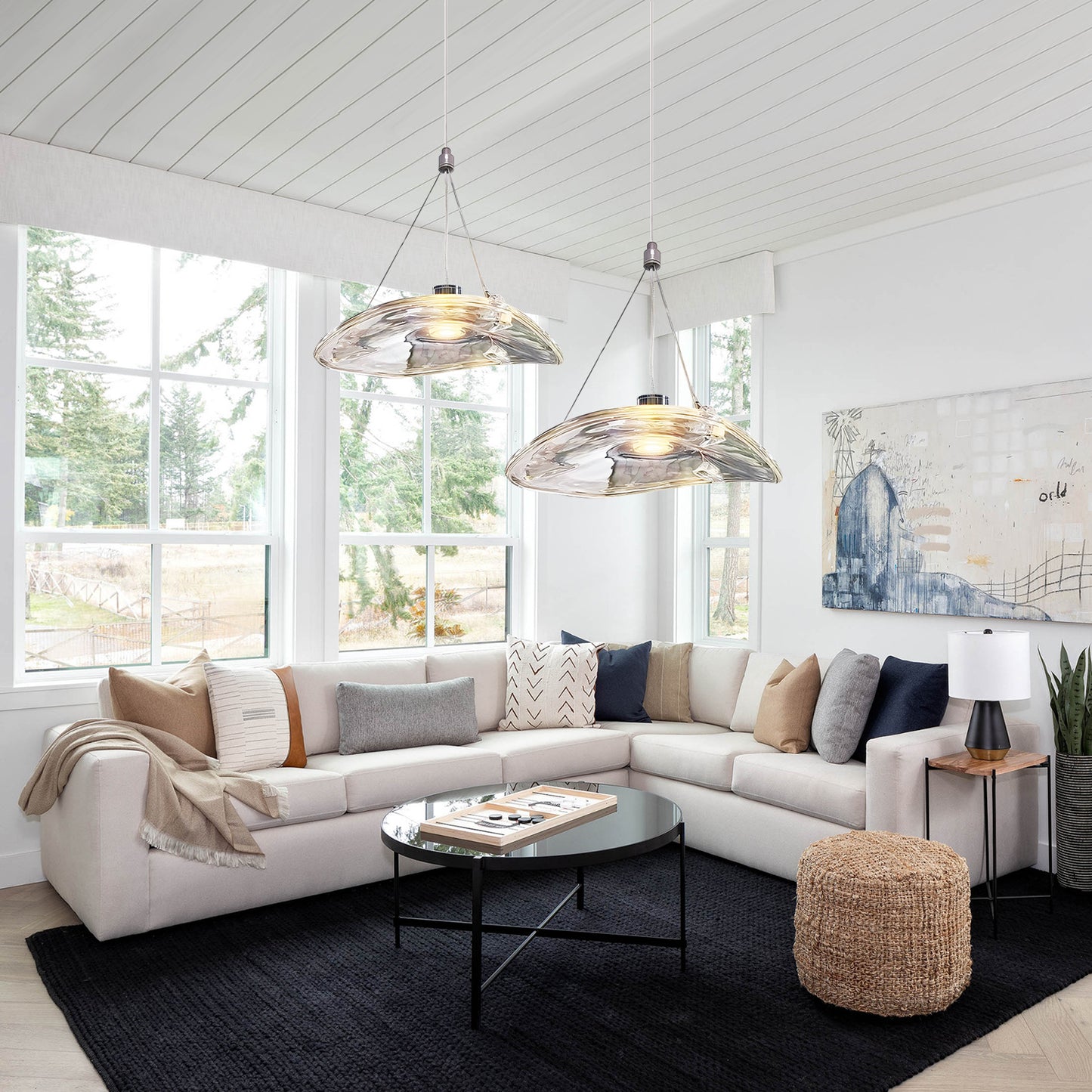 Manta Glass Pendant Lamp