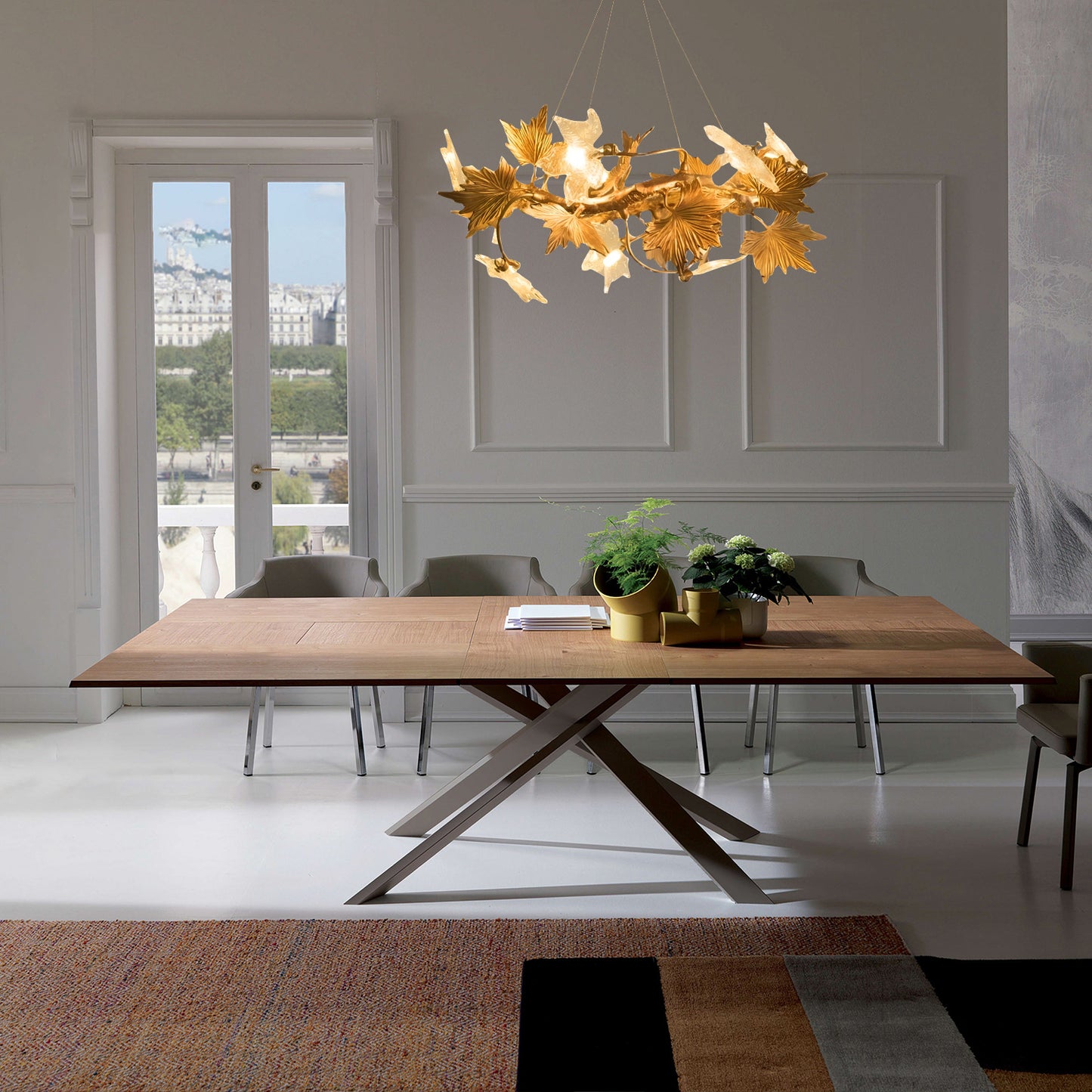 Maple Leaf Chandelier