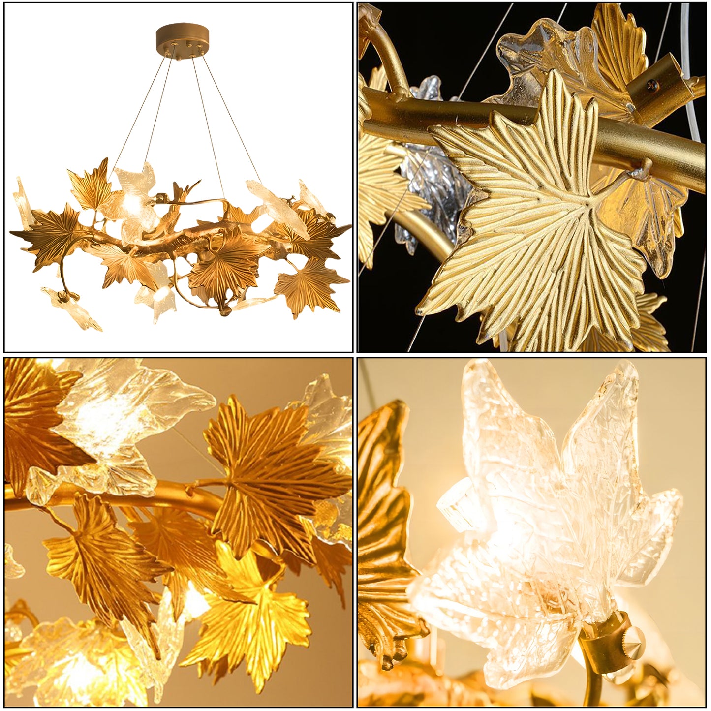 Maple Leaf Chandelier