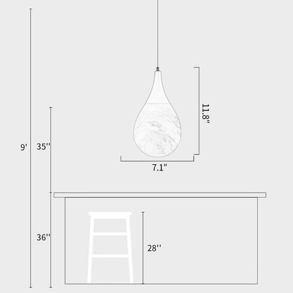 Marble Prague Pendant Lamp