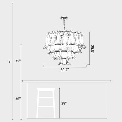 Marielle Petal Chandelier