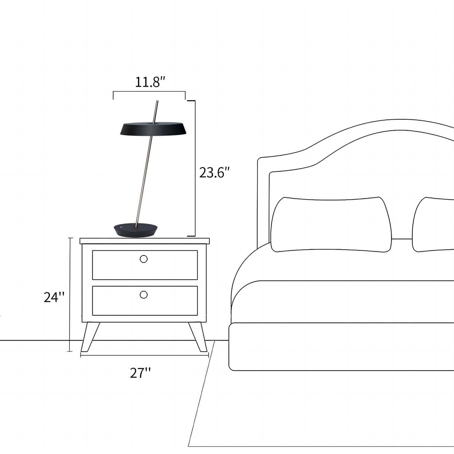 Mawa Giro Disc Table Lamp