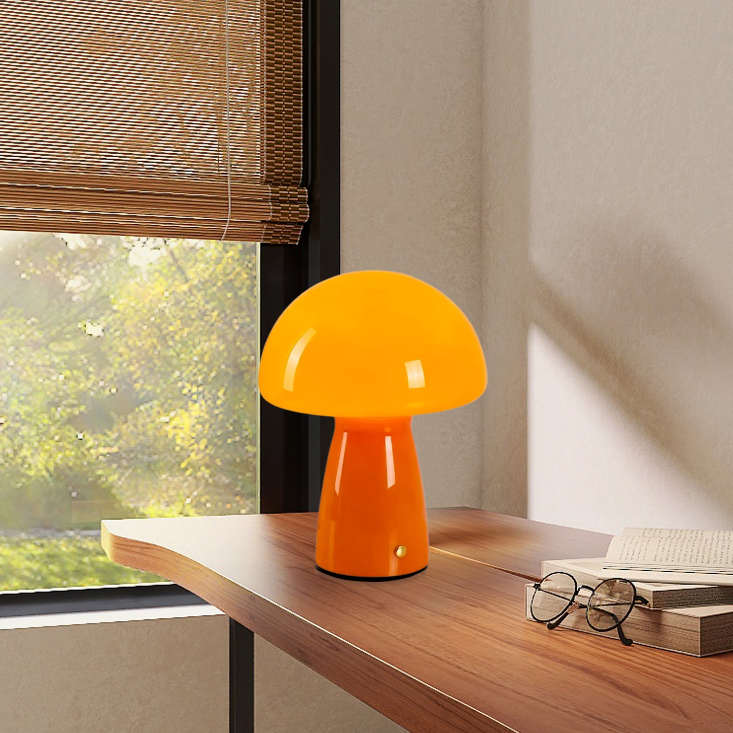 Midcentury Mushroom Lamp