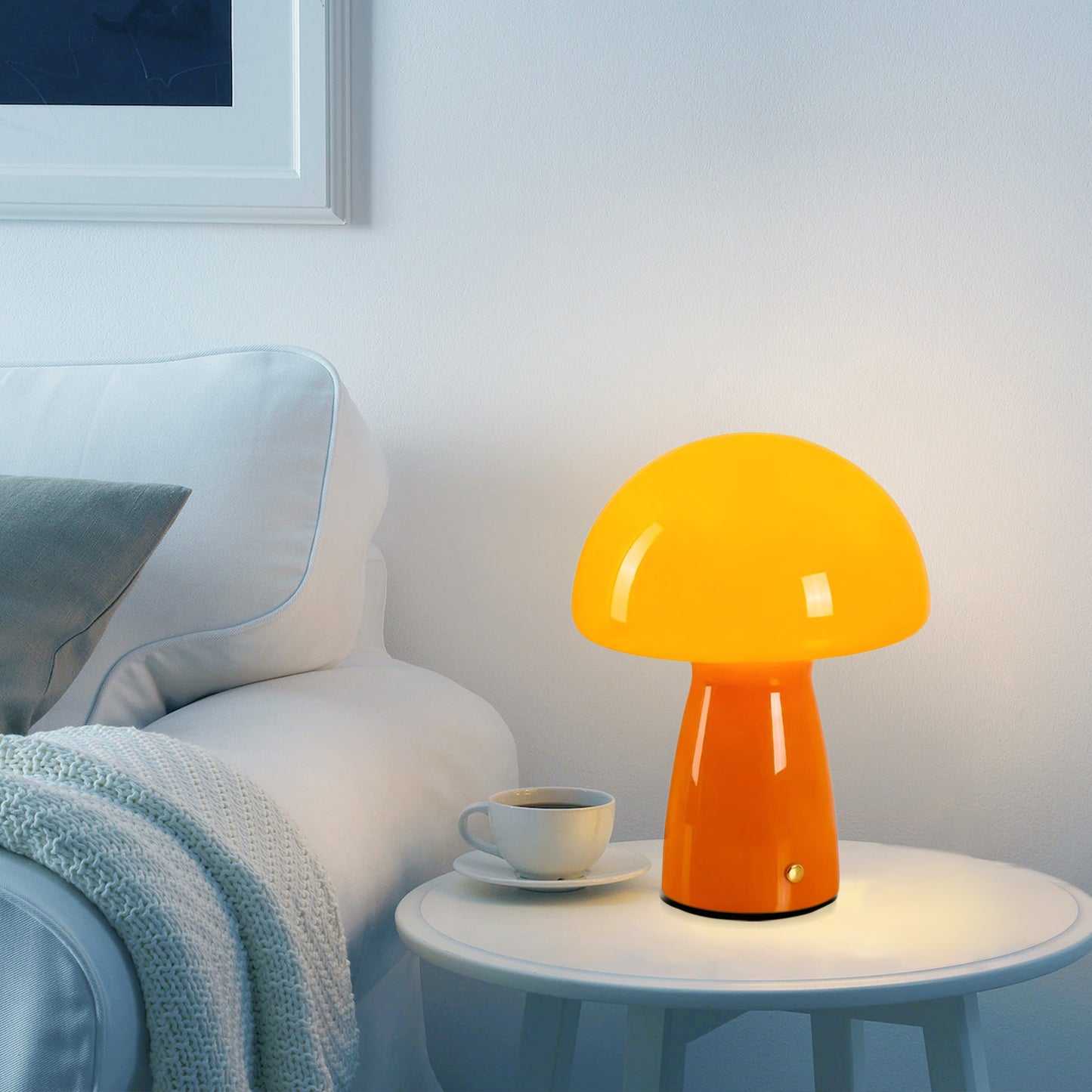 Midcentury Mushroom Lamp