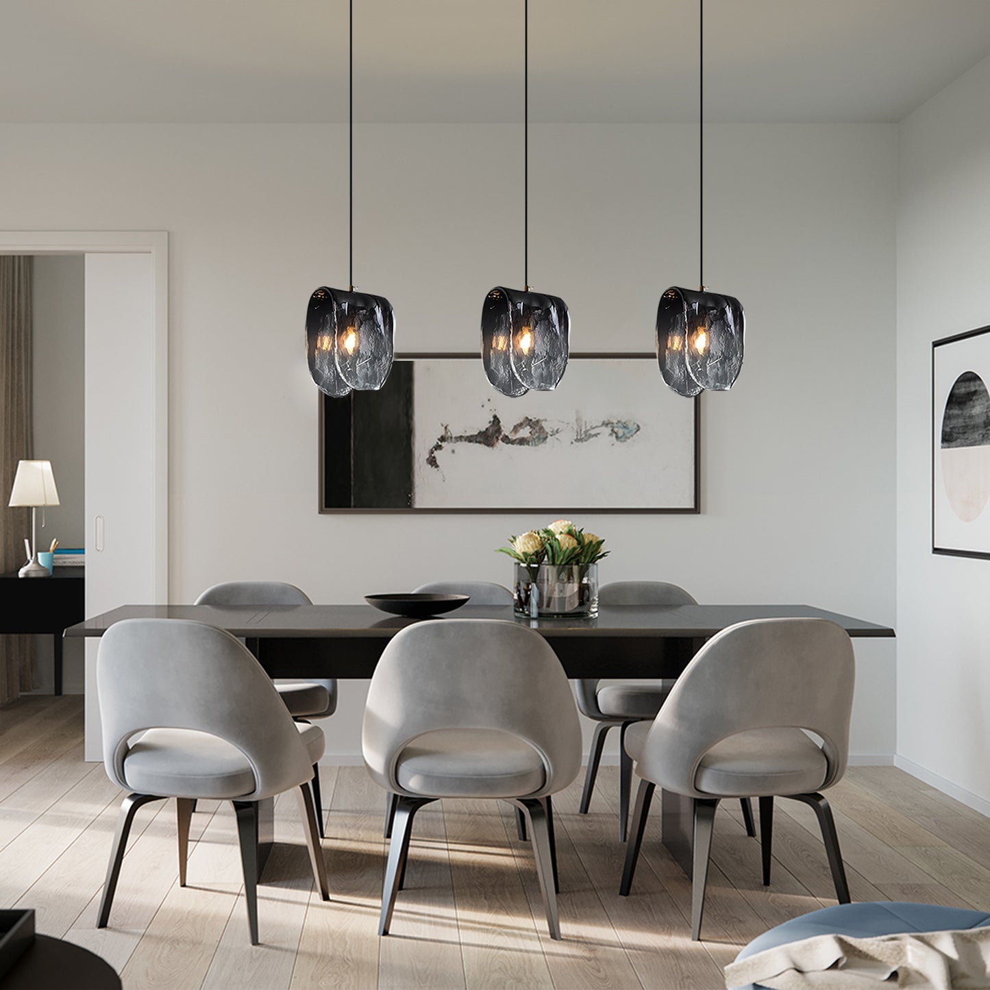 Montaigne Glass Pendant Lamp