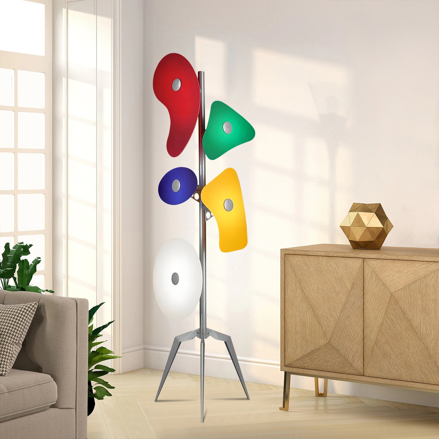 Orbital Arc Floor Lamp