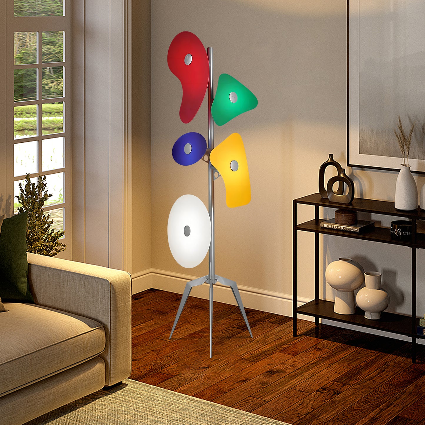 Orbital Arc Floor Lamp