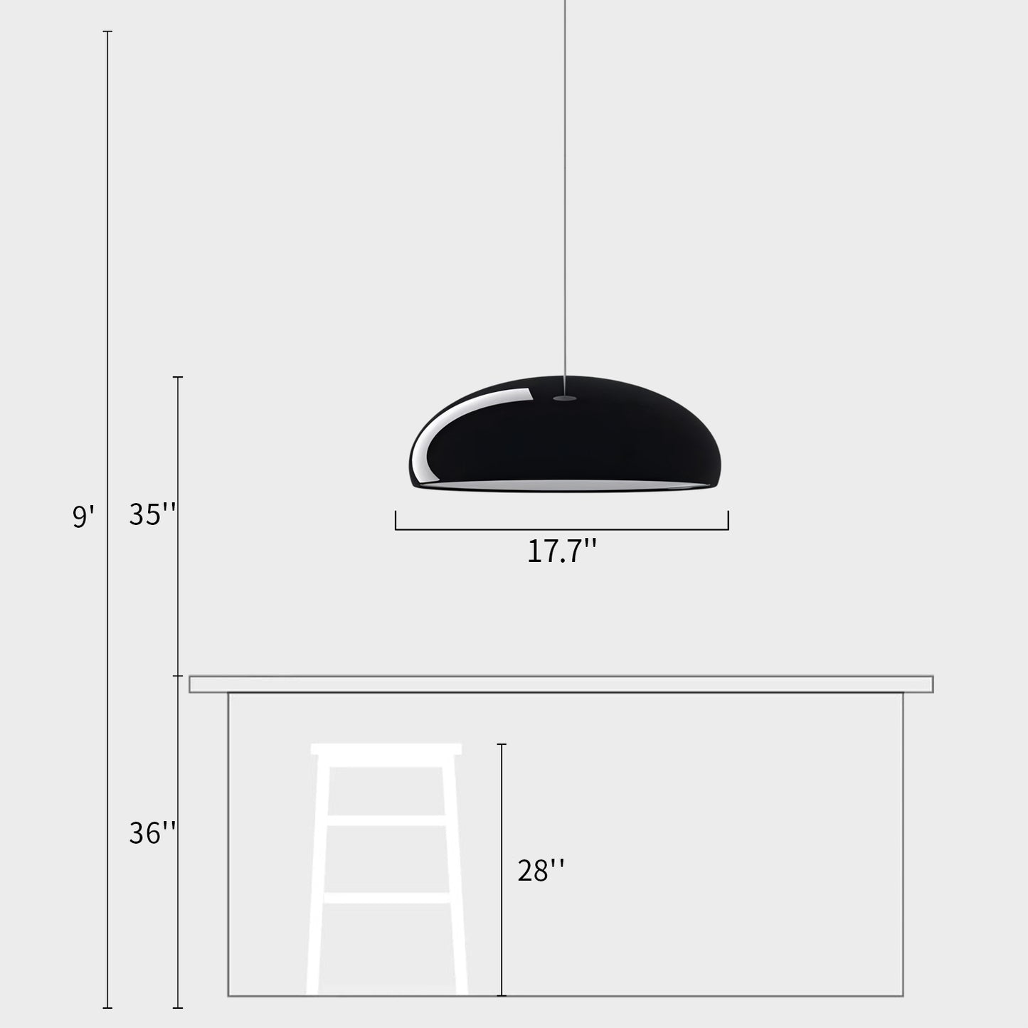Pangen Dome Pendant Lamp