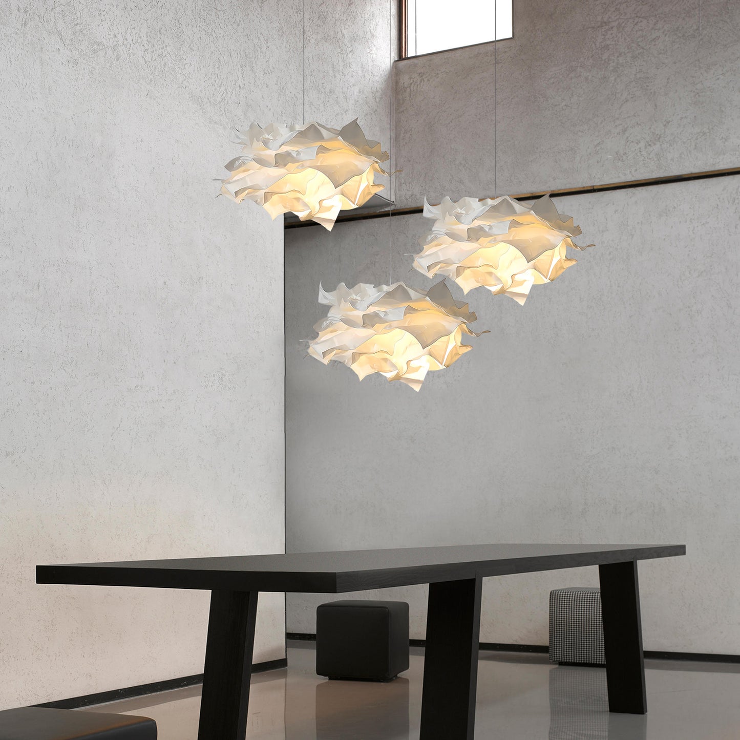 Paper Flower Pendant Light