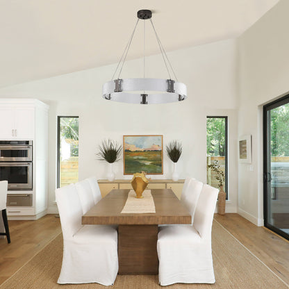 Parallel Ring Chandelier