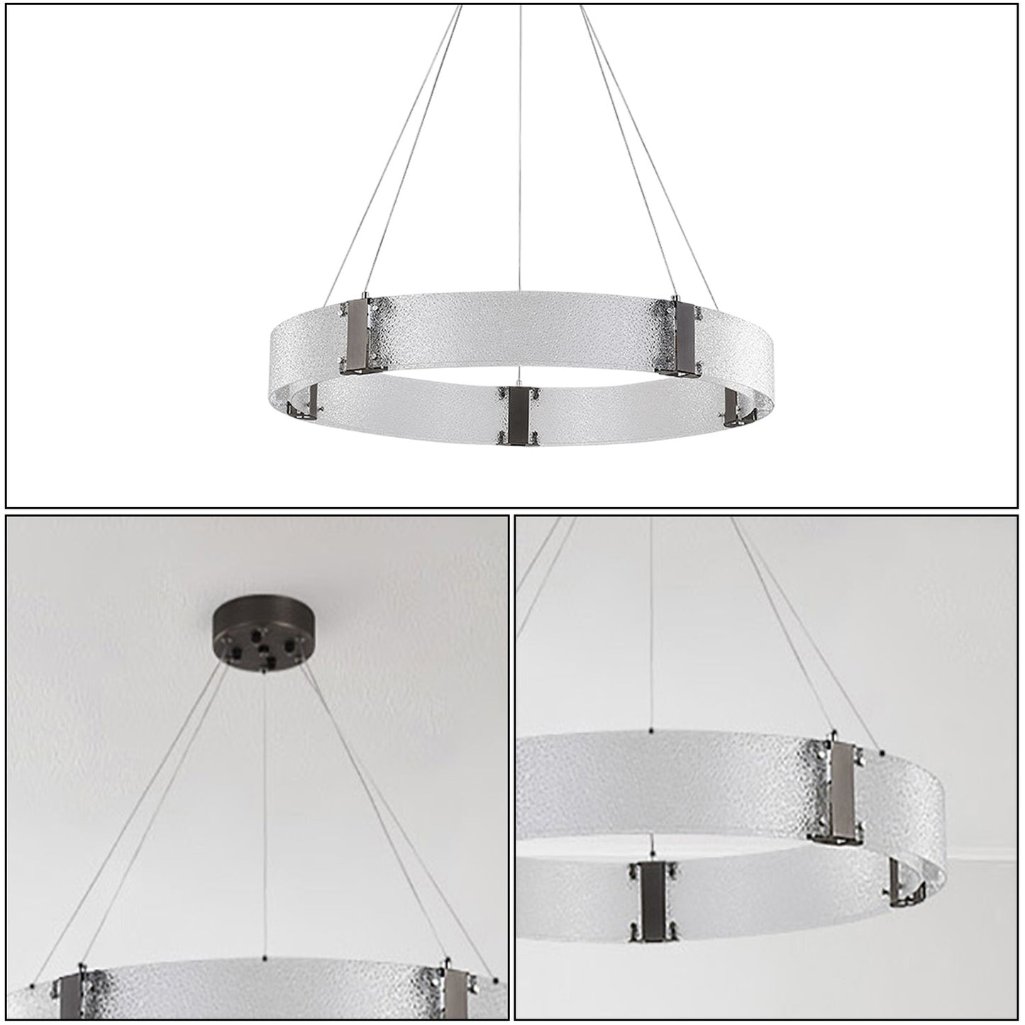 Parallel Ring Chandelier