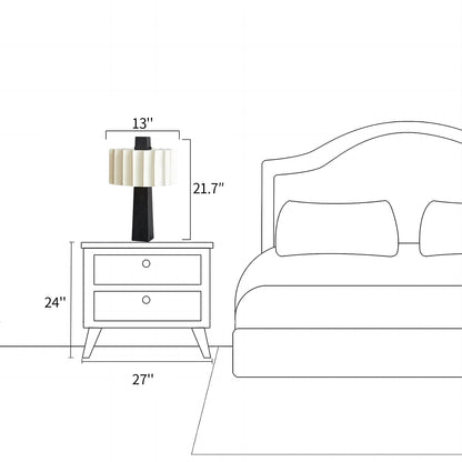 Parchment Shade Table Lamp