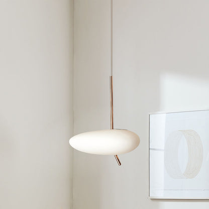 Pebble Disc Pendant Light