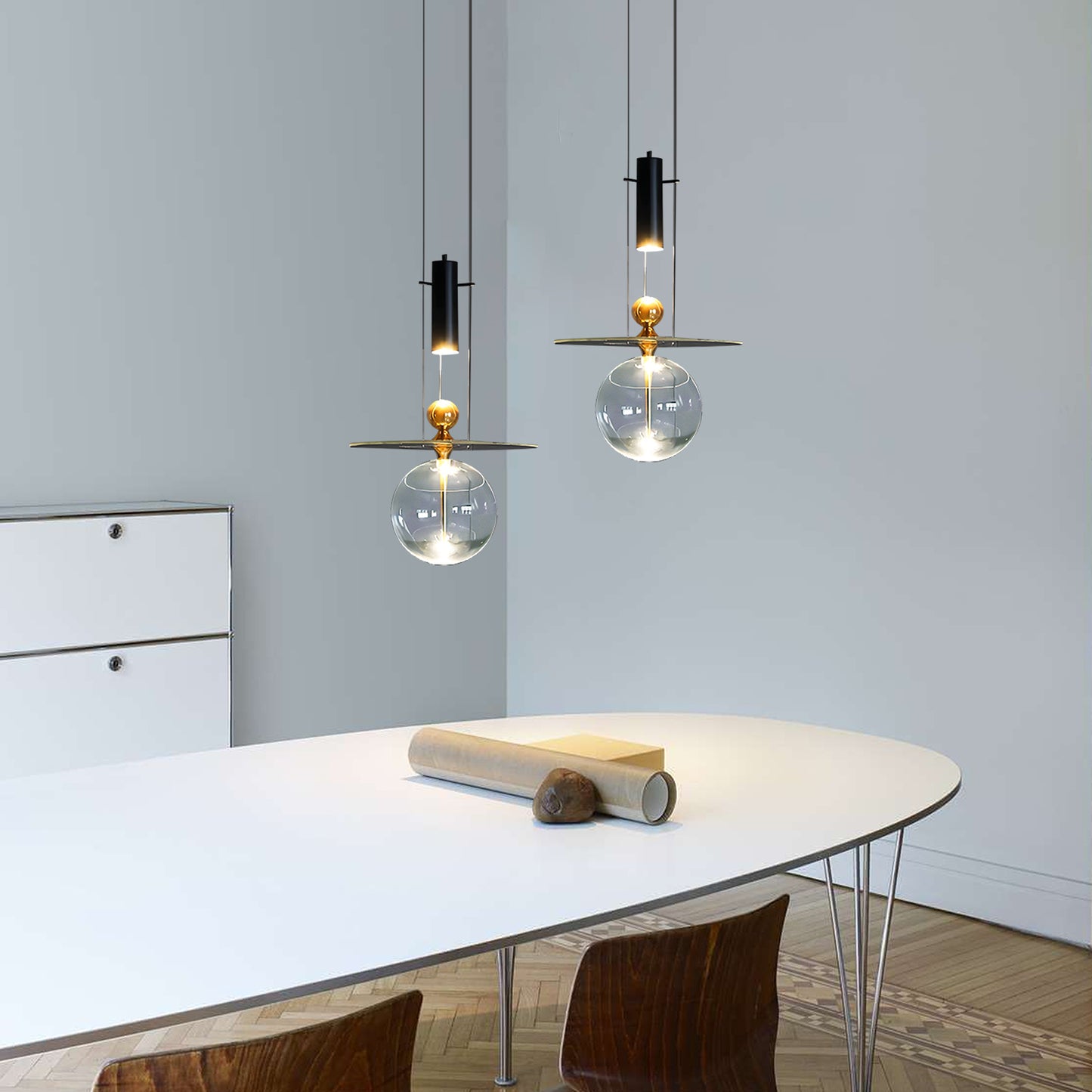 Perfume Bottle Pendant Lamp