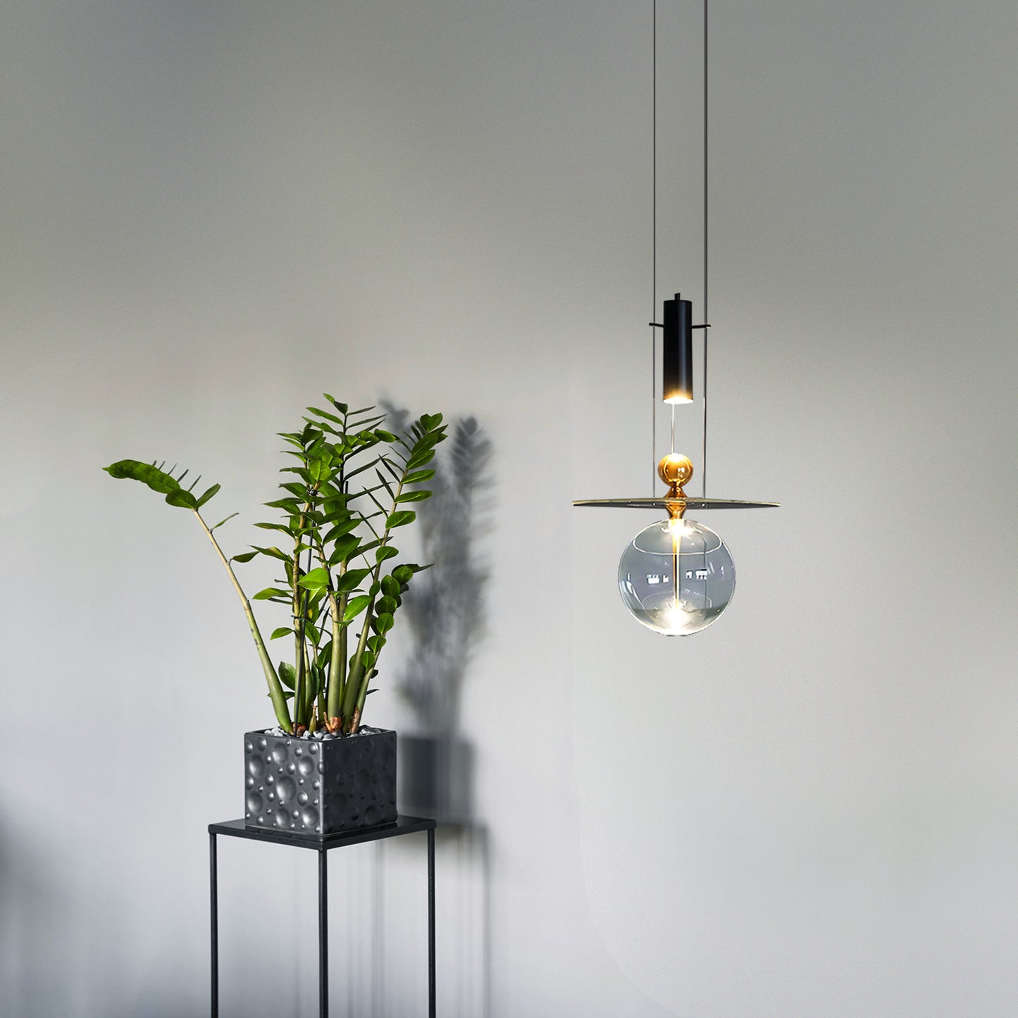 Perfume Bottle Pendant Lamp