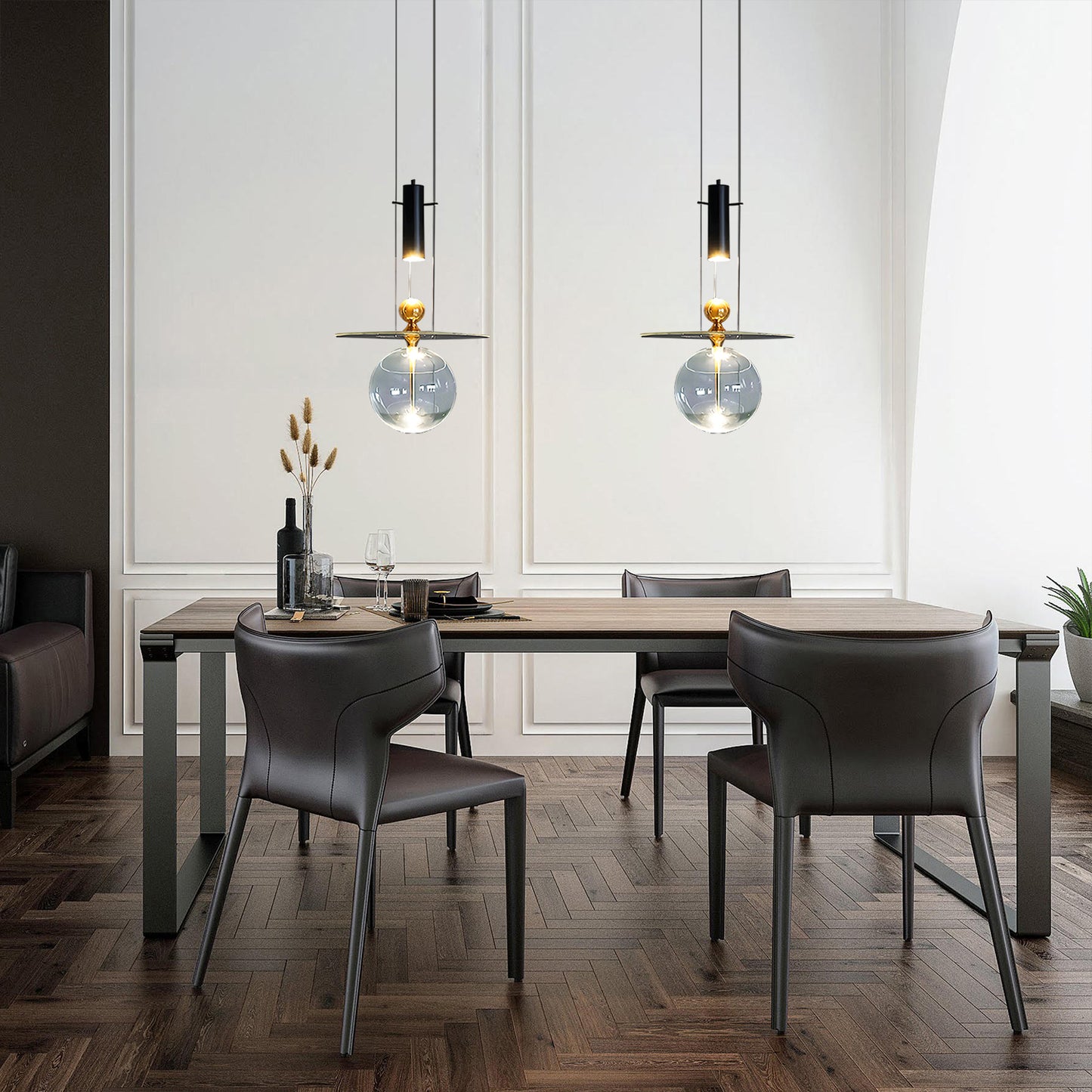 Perfume Bottle Pendant Lamp