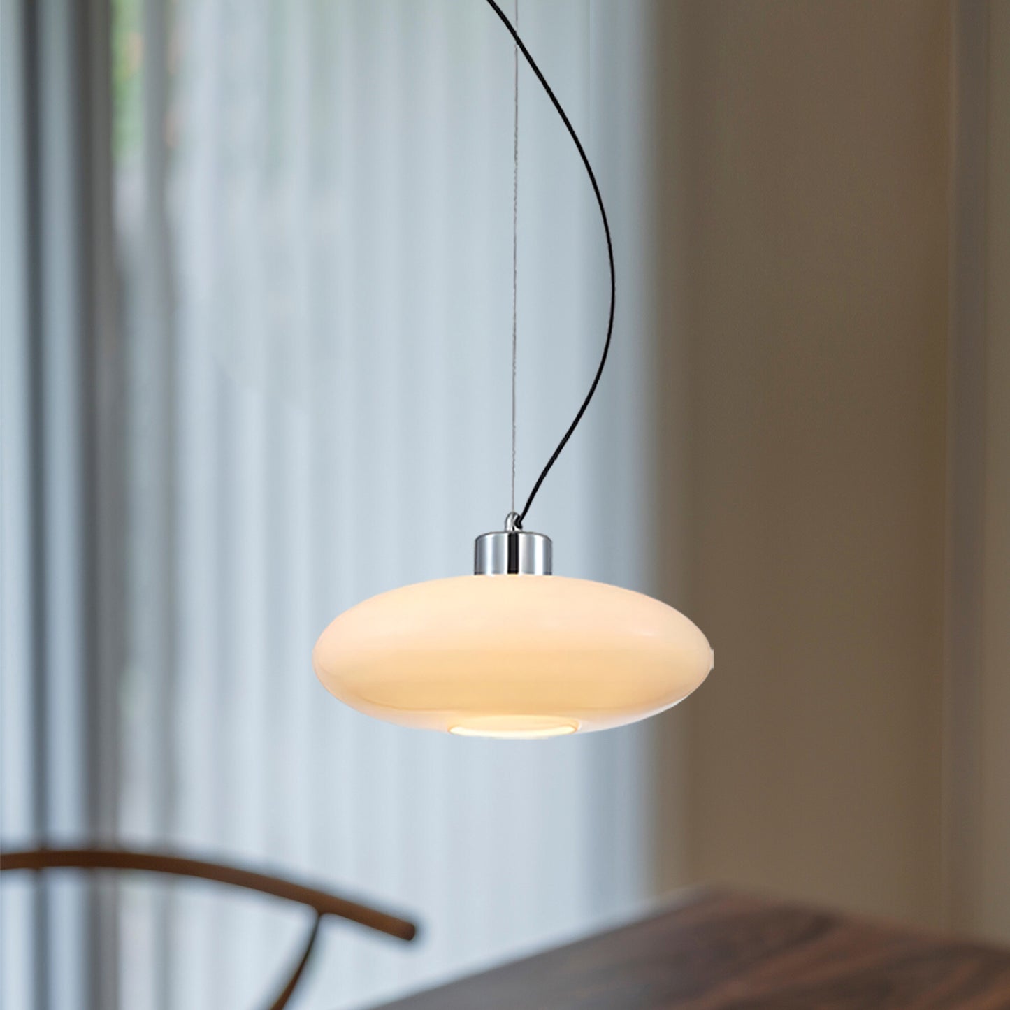 Persimmon Glass Pendant Lamp