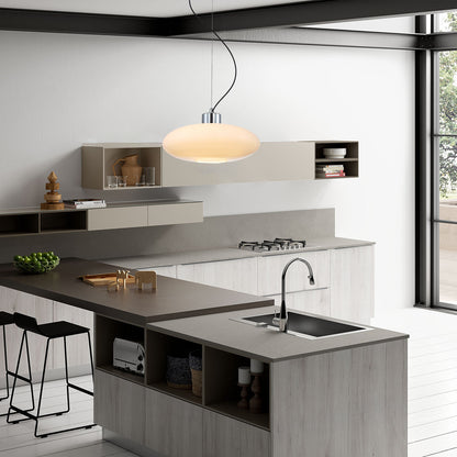 Persimmon Glass Pendant Lamp